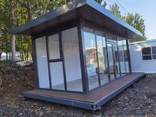 DIY Пляжный портативный коттедж Рефабрикованный Модульный Микро-Префабрикованный Контейнерный Дом 5950 мм