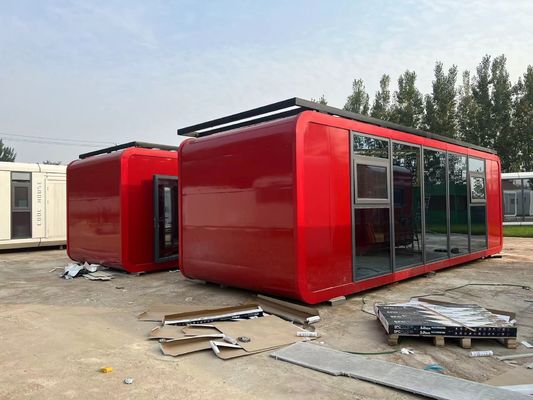 Дизайн Контейнерный дом Второй этаж Яблочный домик для контейнерных сборных домов