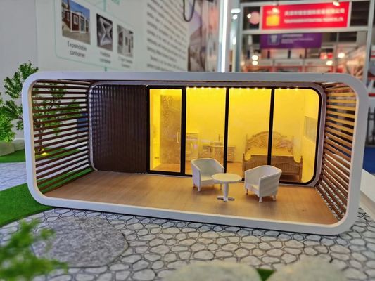 Конец мобильного Apple Pod Cabin для роскошных гостиничных помещений Хангфа Apple Warehouse