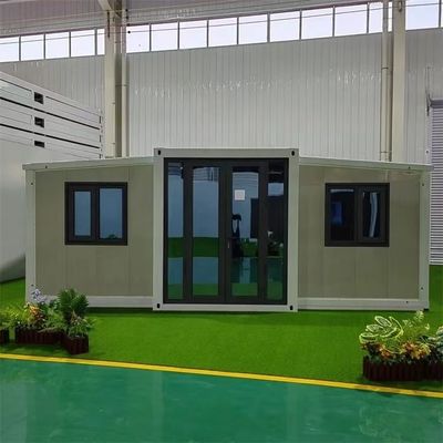 40ft двойного крыла расширения контейнерный дом с дизайном и EPS сэндвич панель крыши