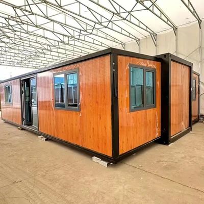 40ft двойного крыла расширения контейнерный дом с дизайном и EPS сэндвич панель крыши