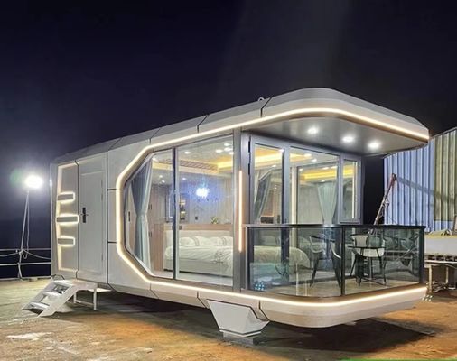 Кофе Мобильный Дом Космический Капсула Изготовленный Luxury Beach Вилла для продажи