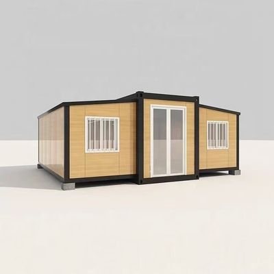 20-футовый двухкрылый контейнерный дом с крышей EPS и напольным полом MGO
