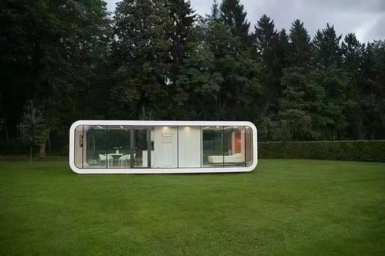 Модульные сборные крошечные дома Контейнерный офис Переносной Apple Home Pod Передвижной Apple Cabin