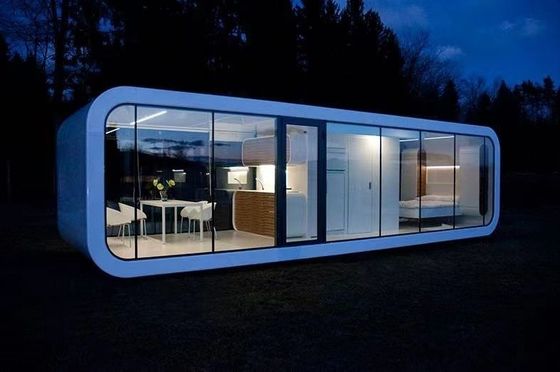Модульные сборные крошечные дома Контейнерный офис Переносной Apple Home Pod Передвижной Apple Cabin