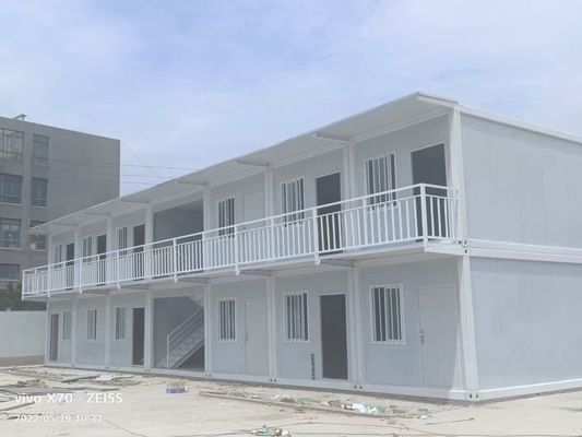 Быстрый сбор контейнерного помещения предварительно сконструированный модульный дом с ветрозащитным преимуществом