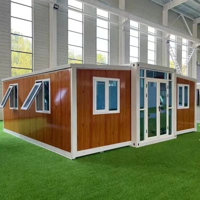 Свертываемые контейнерные дома современного дизайна и предварительно изготовленные для временных