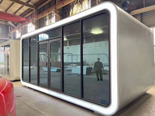 Портативный Звездное небо Капсульный дом Расширяемый контейнер Яблочная каюта