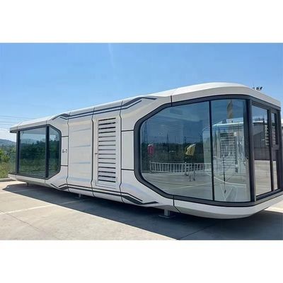 Специализированный открытый стеклянный яркий коттедж для пары