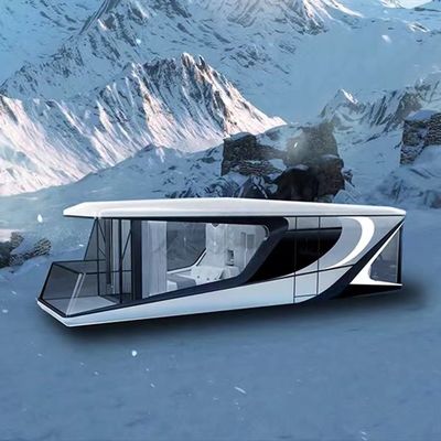Космическая капсула современный сборный дом современный индивидуальный цвет