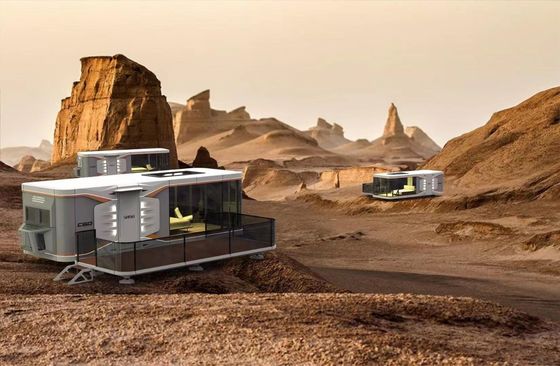 Гостиница "Космическая капсула" Современный дизайн Контейнерный дом с онлайн-технической поддержкой