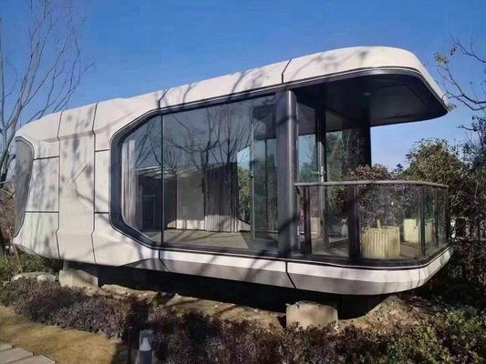 Современный дизайн Солнечный космический дом Капсула