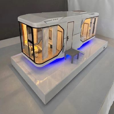 Современный дизайн Солнечный космический дом Капсула